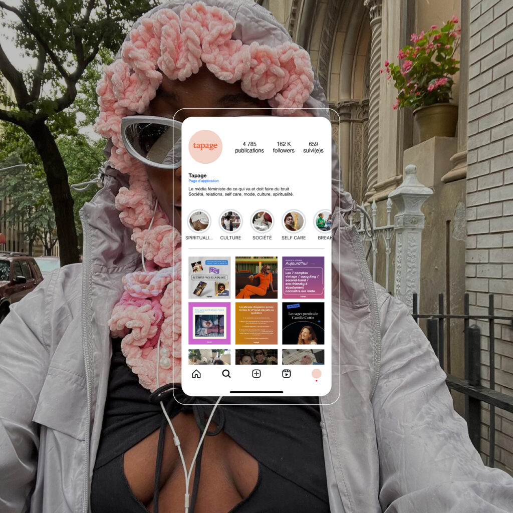 Projet Tapage & Boldie : profil instagram de Tapage